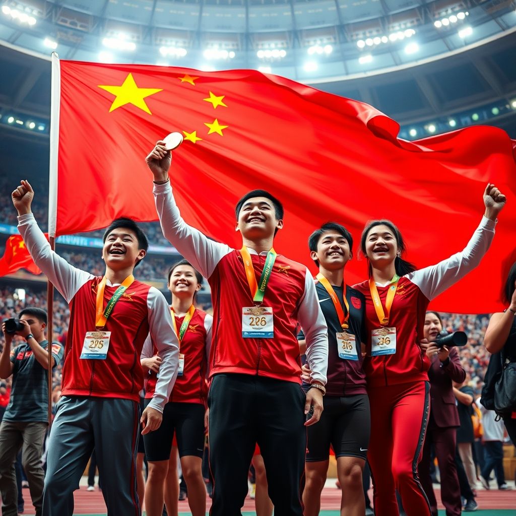 乐天堂-中国代表团再添4金3银3铜，创造辉煌时刻！